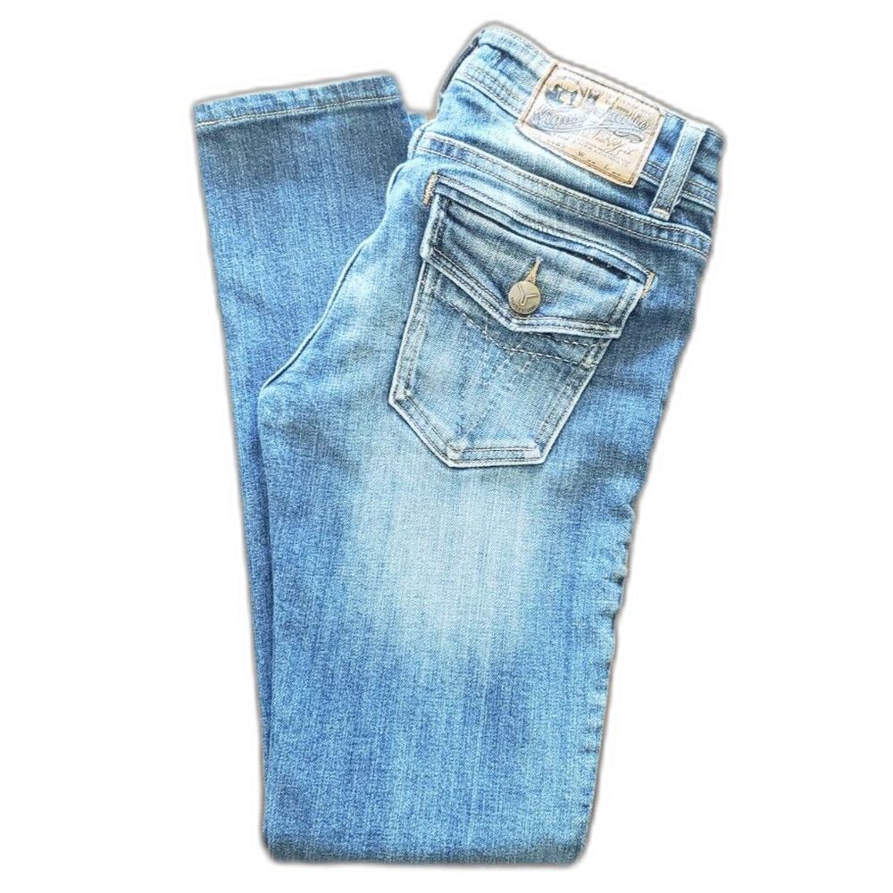 Vigoss Studio - The Copper Skinny Jeans - Blue Wash - Women Size 3/4 - Picture 4 of 8